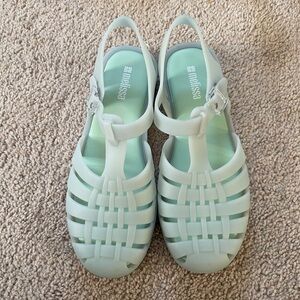 Melissa Mint Green Jelly Sandals